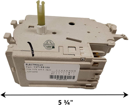 GlobPro AP4456717 AH2367815 EA2367815 PS2367815 Washer Timer 5 ΒΎ" length Approx. Replacement for and compatible with Frigidaire AP4456717 AH2367815 EA2367815 PS2367815 Heavy DUTY