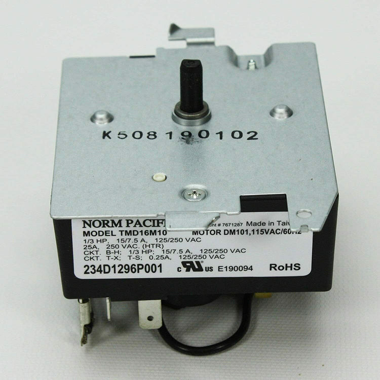 GTDP400GM1WS -Dryer timer Model TMD16M10 234D1296P001 GTDP490ED3WS