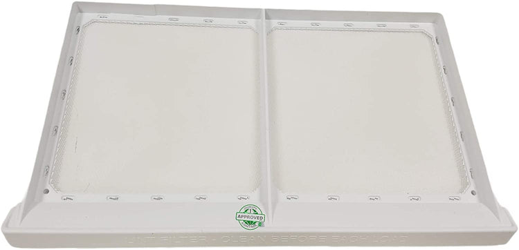 GlobPro 131450345 484 Dryer Lint Filter Screen & Cover 12" length Approx. Replacement for and compatible with Frigidaire Kenmore White Westinghouse Electrolux 131450345 484 Heavy DUTY