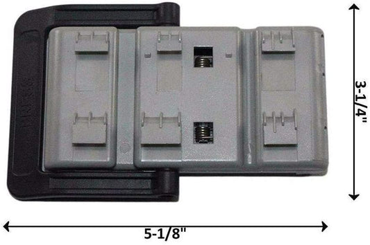 New Showingo DD82-01121B dishwasher rack adjuster for Samsung AP5736133 2983167 PS8690520