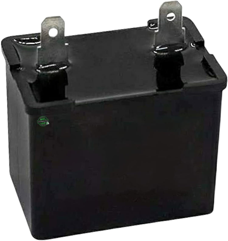 GlobPro WPW10662129 Fridge Run Capacitor 2 terminals 1" Β½ length Approx. Replacement for and compatible with Whirlpool Roper KitchenAid Maytag Heavy DUTY