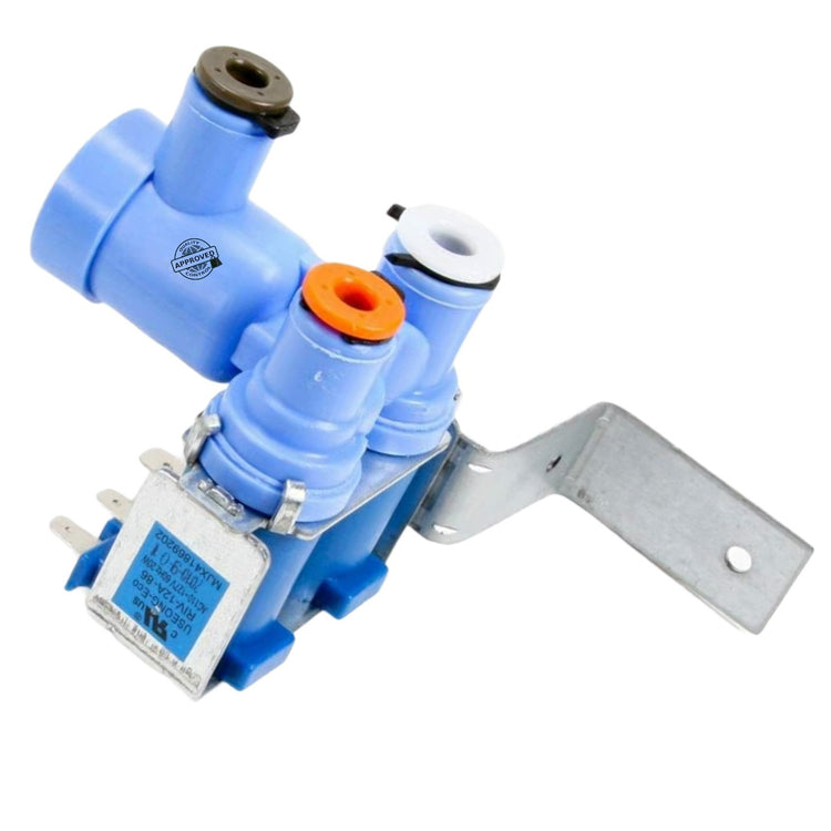 GlobPro 5221JB2010G 5221JB2010J 5221JB2010L 5221JB2010Q Frigde Water Inlet Valve Assembly 2 Coil 5" ยผ length Approx. Replacement for and compatible with Kenmore LG Heavy DUTY