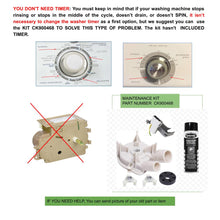 3951702 Kenmore Washer parts timer 3951702 A B C D E F