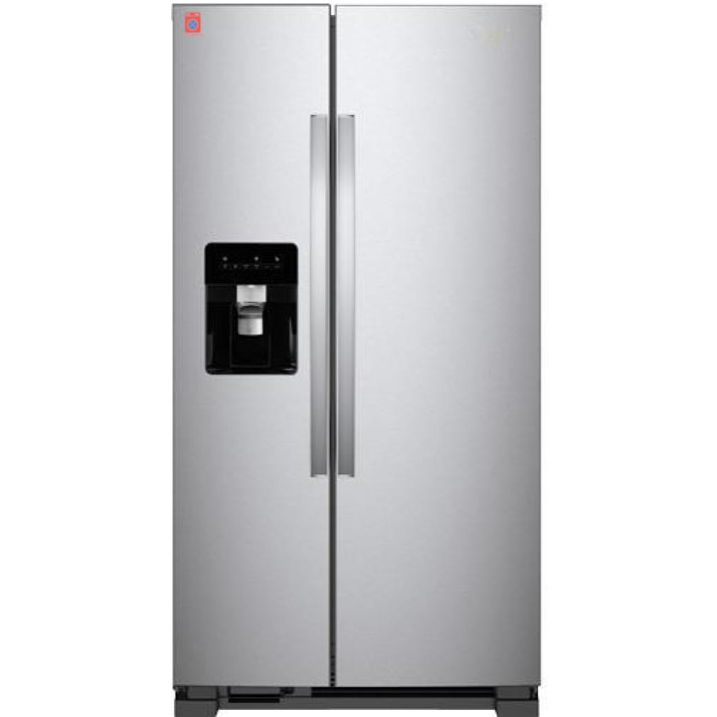 Zaskollparts 24.6 CuFt Wide Refrigerator In Stainless Steel CKD2721