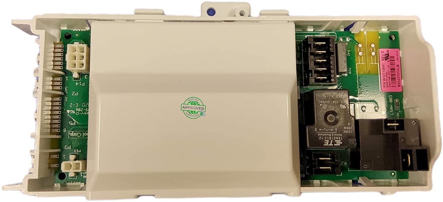 GlobPro AP6015062-PS11748333 Washer Electronic Control Board 8 13/16 length - approx. Replacement for and compatible with Whirlpool brands include Kenmore AP6015062-PS11748333 Heavy DUTY