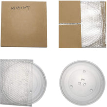 11.25" WB49X10097 Glass Turntable Plate Microwave Replacement Part Replaces AP3188581 PS651544 947207 WB39X0078 WB39X78 WB49X10034 EAP651544, 11-1/4 Inch Microwaves Tray for GE SAMSUNG Hotpoint New