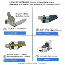 2-3 Days Delivery- Washer Drain Pump Assembly TRUCK-1 - WH23X0081