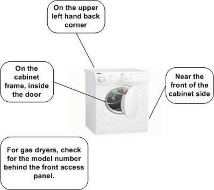 ReplacementParts - AP6008342 Dryer Switch Push To Star ARK-LESS 3395384