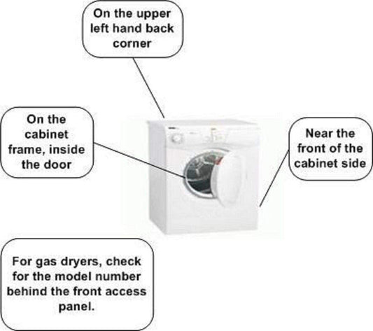 ReplacementParts - Dryer Door Switch 3391903 EAP11741453