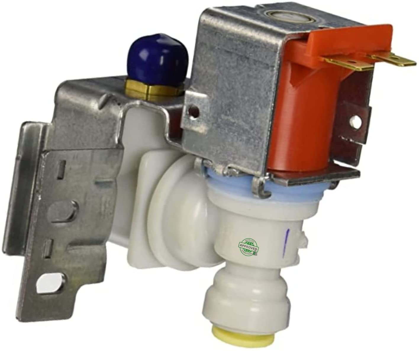 GlobPro WP2315576VP WPW10219716 Fridge Water Inlet Valve 3" ΒΎ length Approx Replacement for and compatible with Whirlpool KitchenAid Kenmore Maytag Heavy DUTY