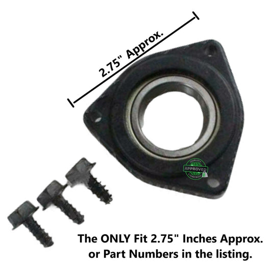 GlobPro 21001511 35-2111 35-2730 35-4926 Washer Lower Bearing Assembly snuber ring 3 Screw Replacement for and compatible with Maytag Crosley Magic Chef Amana Heavy DUTY