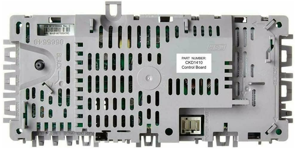 E-DrUS WPW10189966 Washing/Washer Control Board W10189966 compatible with Heavy DUTY