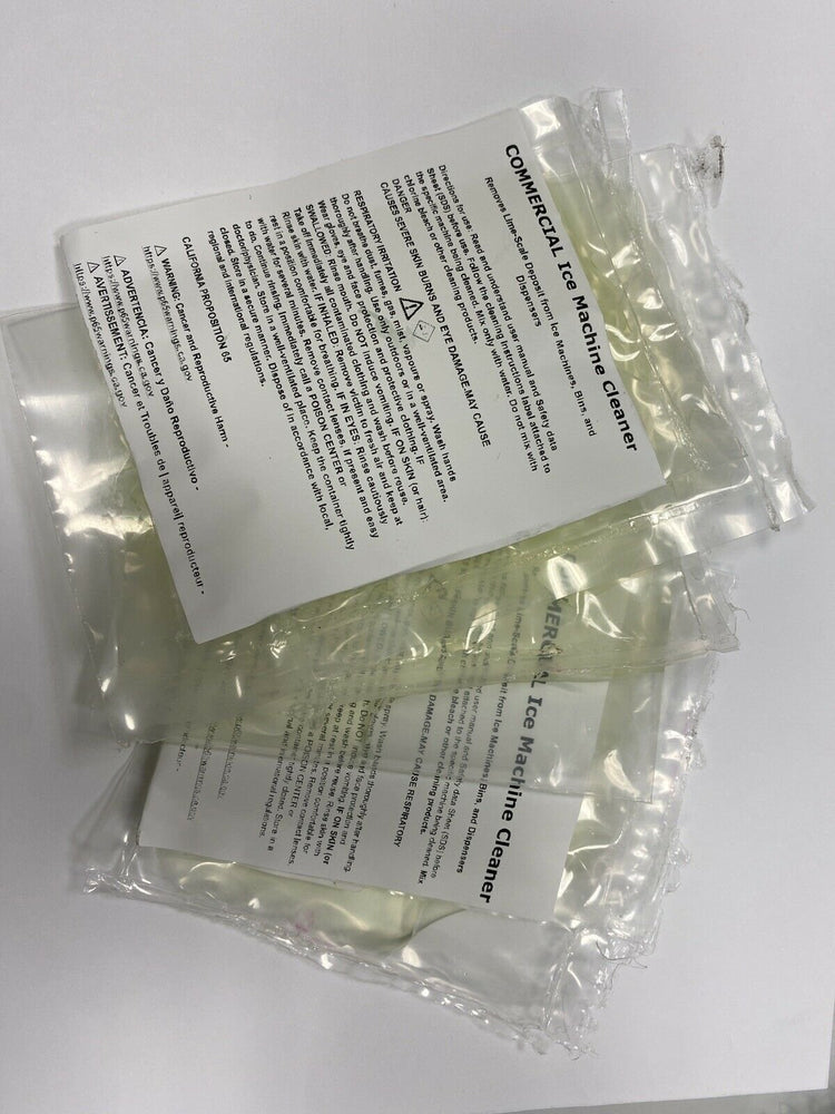 Replacement U-LINE Ice Machine Cleaner 6 Packet per BOX Fit 37050