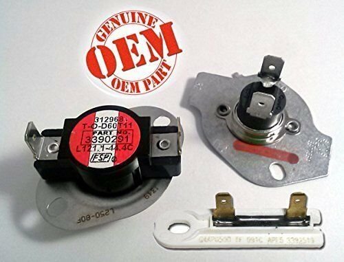 279769 ORIGINAL WHIRLPOOL KENMORE DRYER CUT OFF KIT WITH THERMAL FUSE