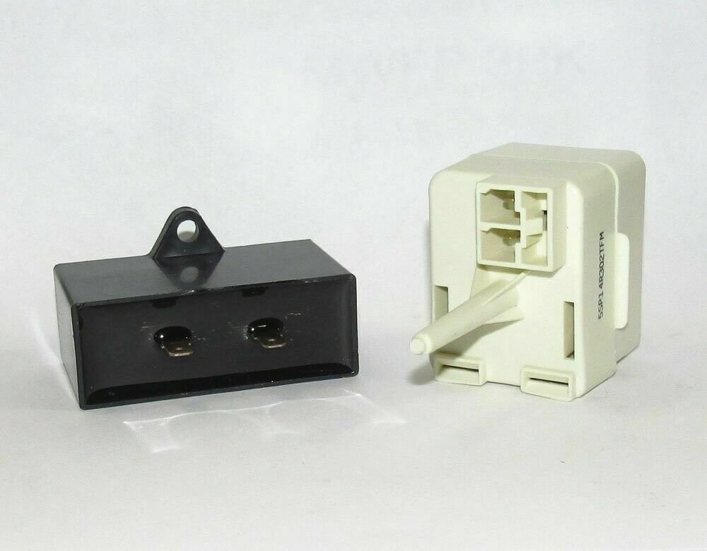 5SP Refrigerator Compressor Relay start device and Capcitor old # 5SP15R419LFM