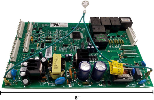 GlobPro WR55X10383 WR55X10400 WR55X10433 Main Control board motherboard Refrigerator 8" length approx. Replacement for and compatible with GE WR55X10383 WR55X10400 WR55X10433 Heavy DUTY