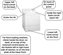 ReplacementParts - Washer Timer Knob White 3948580, 3951026, 8271345,