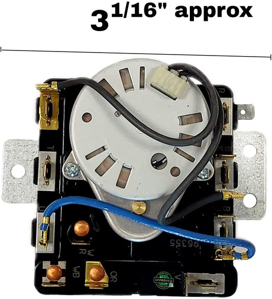 GlobPro 548376-3406016-3406703-3976577 Timer Gas & Electric Dryer Replacement for and compatible with Kenmore brands include 548376-3406016-3406703-3976577 Heavy DUTY