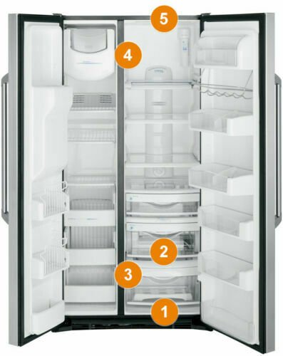 2-3 Days Delivery-Refrigerator Defrost Control Board 2304099