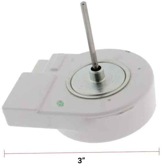 GlobPro DA31-00146J Fridge Evaporator Fan Motor 3" length Approx. Replacement for and compatible with Samsung Heavy DUTY