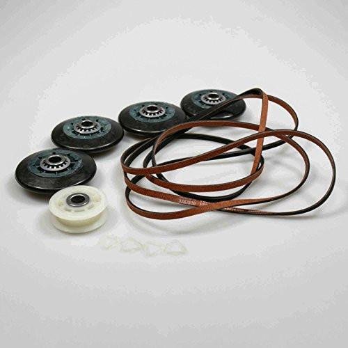 Kenmore LG elite steam Dryer Belt, Pulley and 4 Roller kit COUP578 Fits AP4438625-Kit