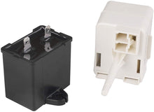 ReplacementParts - Refrigerator Compressor Start Relay & Capacitor WP2188831-WP65889-4