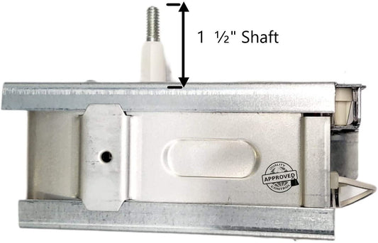 GlobPro WP3946471 Washer Timer 1 ½" Shaft length Approx. Replacement for and compatible with Kenmore WP3946471 Heavy DUTY