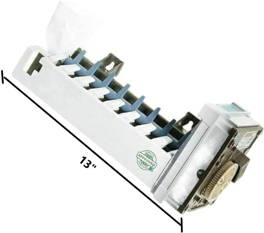 GlobPro WPW10300024 Fridge Icemaker 13" length Approx. Replacement for and compatible with Maytag Kenmore/Sears Whirlpool Jenn-Air Heavy DUTY