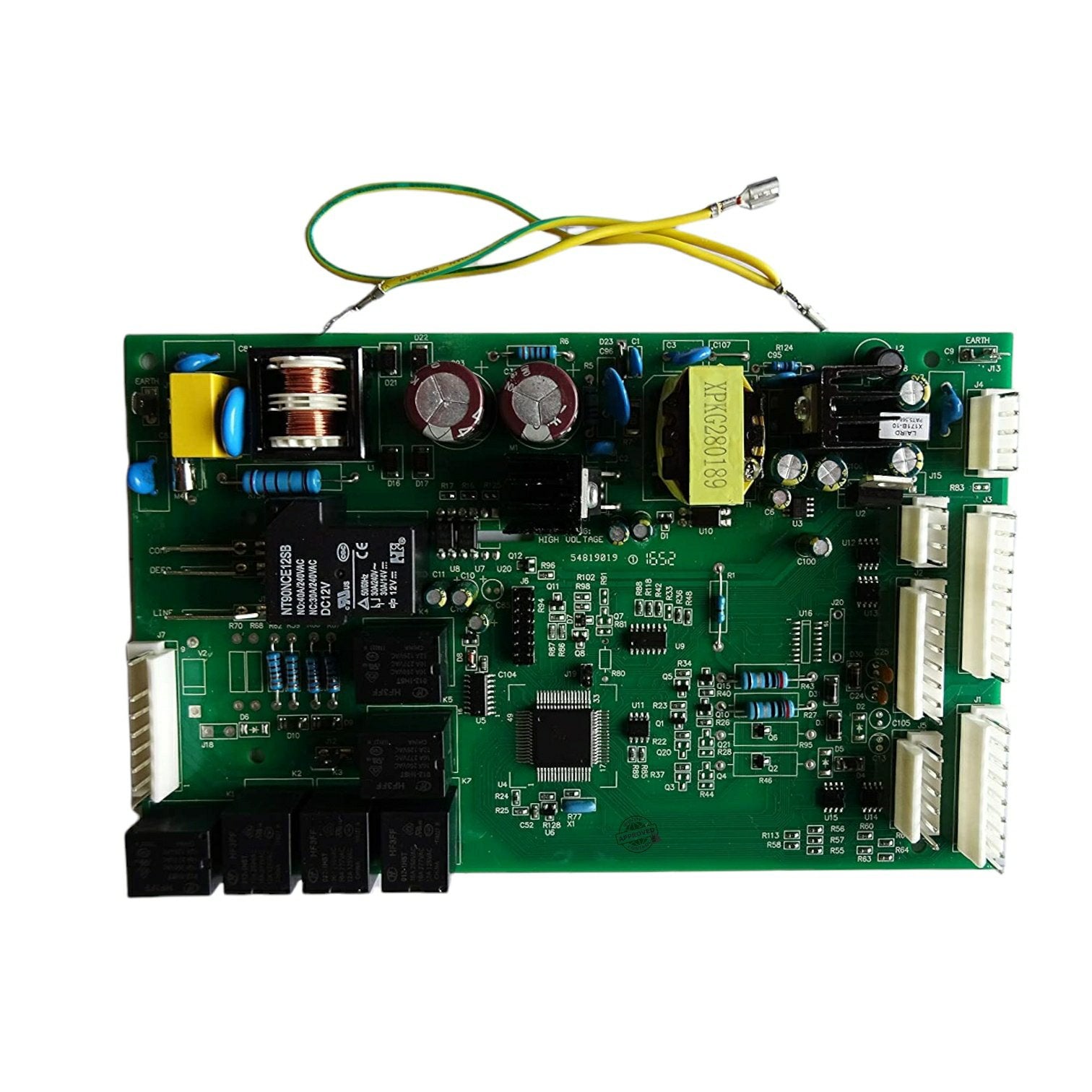 GlobPro R-101 Fridge Control Board 8" ΒΌ length Approx. Replacement for and compatible with GE Heavy DUTY