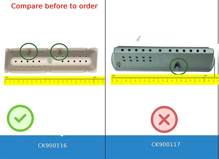 GlobPro WH16X10008 Washer Drum Baffle Agitation 10" ¼ length Approx. Replacement for and compatible with GE Heavy DUTY