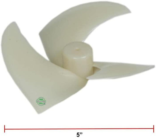 GlobPro DA31-00010D Fridge Fan Blade 5" length Apporx. Replacement for and compatible with Samsung Heavy DUTY