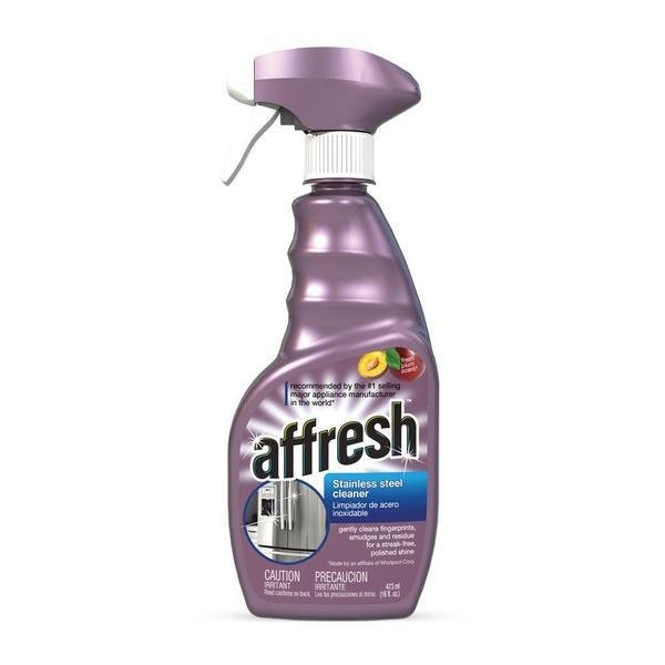 W10355016  FREE EXPEDITED Whirlpool Affresh Stainless Steel Cleaner W10355016