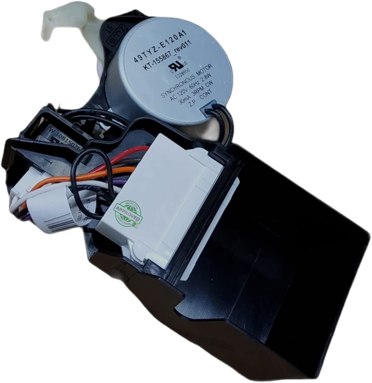 GlobPro W10006355 WPW10006355VP 49TYZ-110 49TYZ-E120A Washer Shift Actuator 7 Terminals 15" Β½ length Approx. Replacement for and compatible with Kenmore Whirlpool Maytag Crosley Heavy DUTY