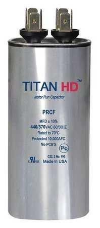 Motor Run Capacitor, 20 MFD, 440V, Round