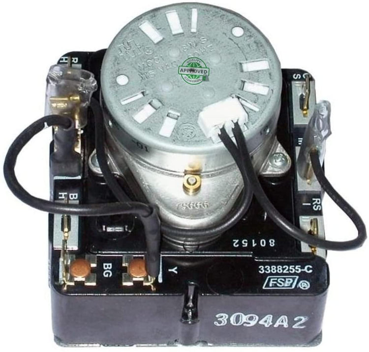 GlobPro PD00054422 AP6008291 PS11741426 Dryer Timer 6 Terminals Replacement for and compatible with Whirlpool KitchenAid Heavy DUTY