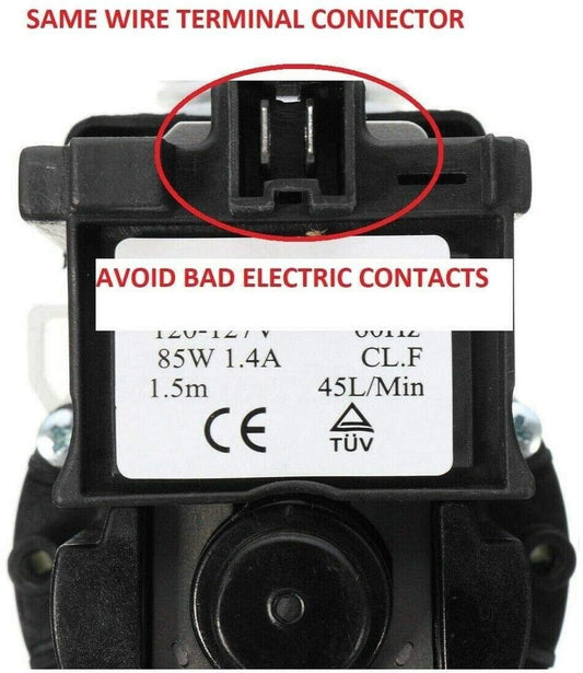 EQUIPMENT DOCTOR US Washer Water Pump Motor Mod: M75 461970228513 Compatible for OEM