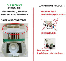 EQUIPMENT DOCTOR US Washer Water Pump Motor Mod: M75 461970228513 Compatible for OEM