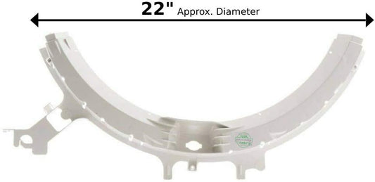 GlobPro WE14M124 Dryer Drum Support Bearing 22" length - approx. Replacement for and compatible with General Electric brands include WE14M124 Heavy DUTY