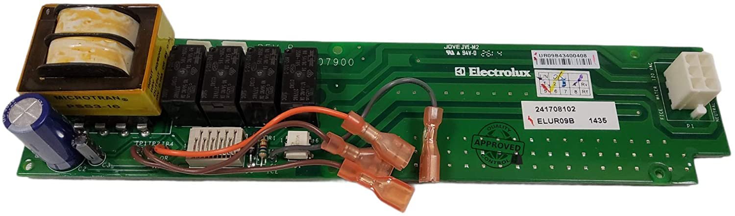 GlobPro PD00000414 AP3965513 PS1526485 EAP1526485 Refrigerator Power Control Board 8 ¾" length Approx. Replacement for and compatible with Frigidaire Electrolux Heavy DUTY