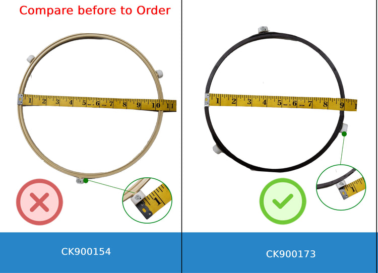 GlobPro WB02X10719 Microwave Guide Roller Assembly 9" ¼ Length Approx. Replacement for and Compatible with General Electric Heavy Duty