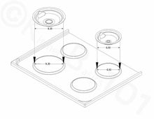 2-3 Days Delivery - EAP11751367 PD00003140 Range 8 Inch Large Surface Element