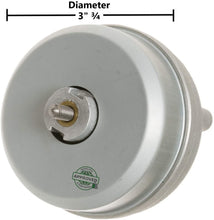 GlobPro WR60X177 Refrigerator Condenser Fan Motor 3 ¾" length Diameter Replacement for and compatible with General Electric Hotpoint Heavy DUTY