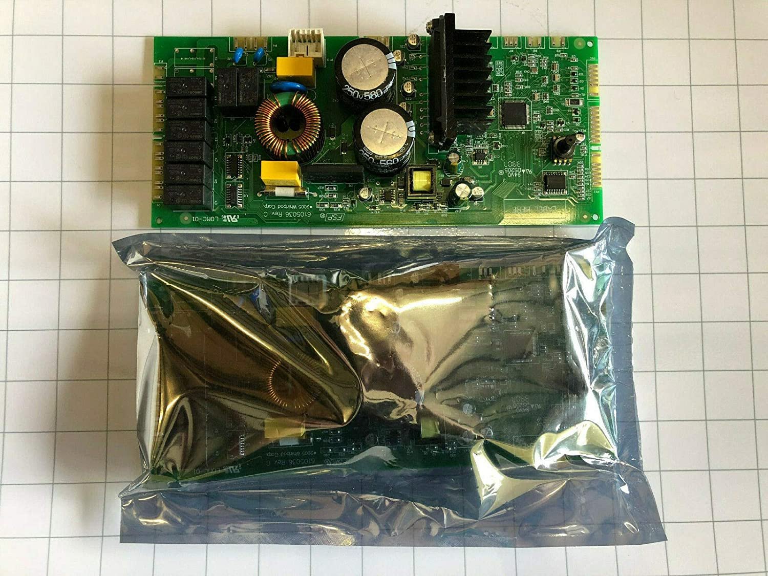 NEW W10189966 Compatible Control Board for Whirlpool Washer by Primeco WPW10189966, PS11749893, AP6016601, 8576385, 8576386-1 YEAR WARRANTY
