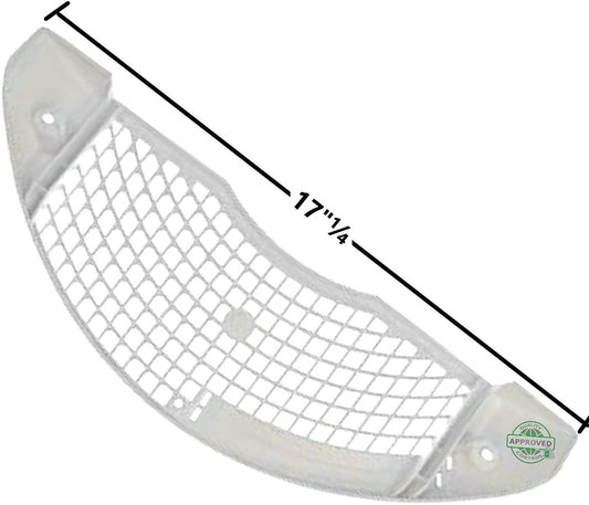 GlobPro W10181926 W10692558 W11086603 WP8299979 Dryer outlet screen grille 17" ¼ length Approx. Replacement for and compatible with Whirlpool KitchenAid Kenmore Amana Heavy DUTY