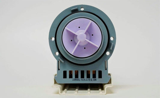 Front Load WASHER WATER PUMP MOTOR 461970201671-46197020148 ONLY MOTOR, 4 Blades impeller Mod: M75 461970201671- 46197020148