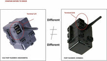 197D6266P001 Compatible with GE General Electric Fridge Compresor Relay Start