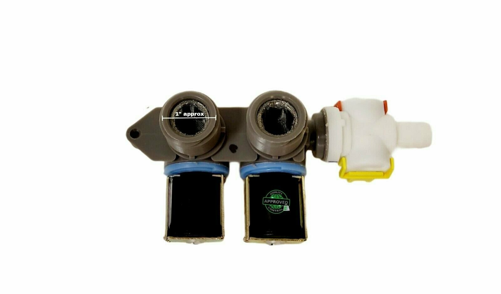 GlobPro 8578343 279737 Washer Water Valve 2 coil Replacement for and compatible with Whirlpool Maytag Kenmore 8578343 279737 Heavy DUTY