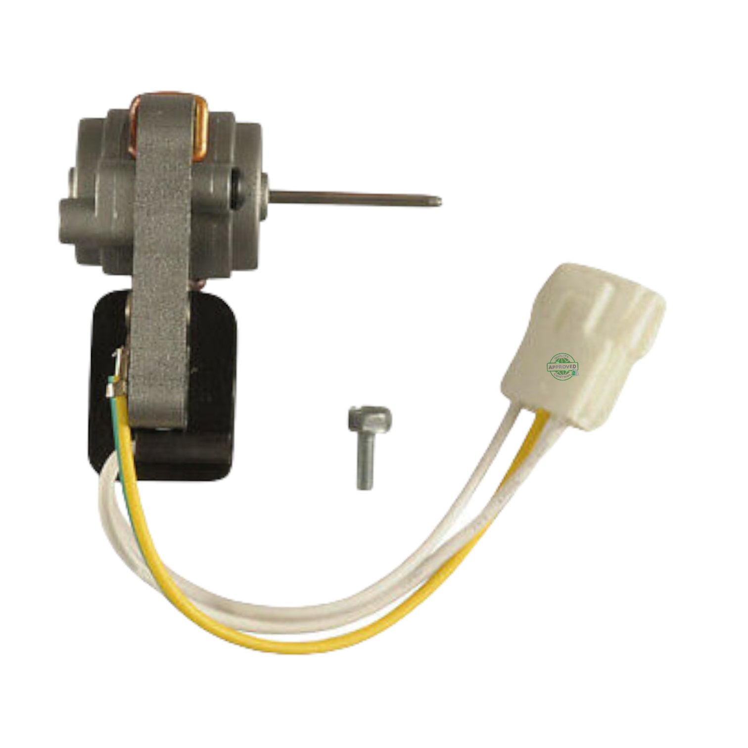 GlobPro WR60X10066 Freezer Motor Evaporator Fan 3" length Approx. Replacement for and compatible with General Electric Heavy DUTY