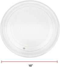 GlobPro WP8205098 Microwave Glass Cooking Tray 10" Diameter Approx. Replacement for and Compatible with Whirlpool Heavy Duty