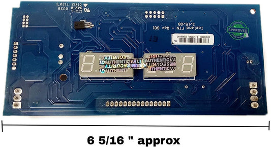GlobPro PD00035518 Electronic Control Board 10" approx Length Replacement for and compatible with Whirlpool brands include Kenmore PD00035518 Heavy DUTY